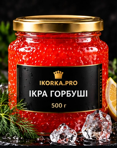 Ікра горбуші — 500 г