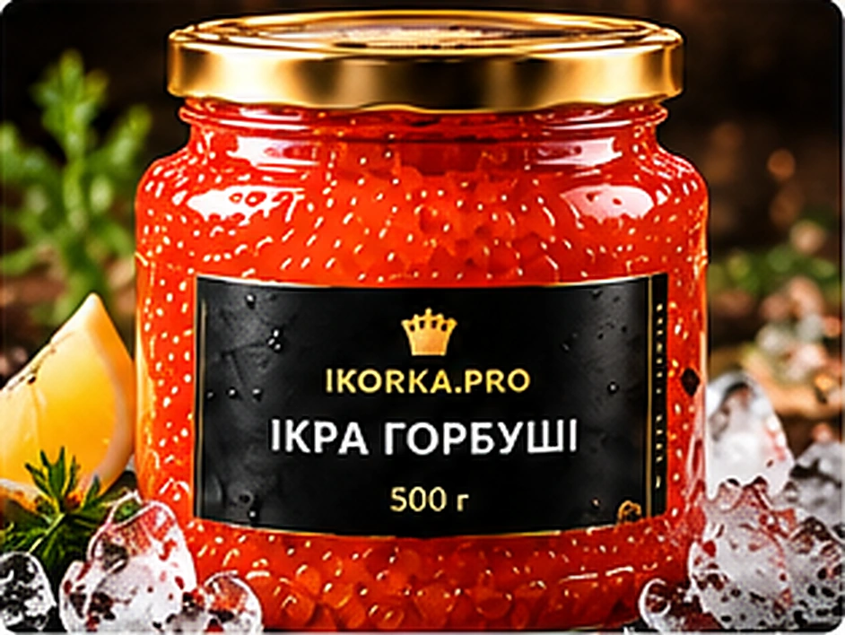 Ікра горбуші — 500 г