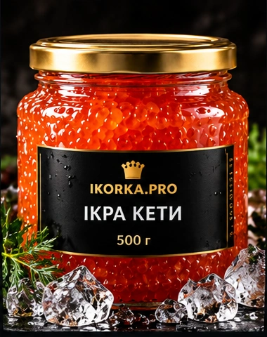 Ікра кети — 500 г