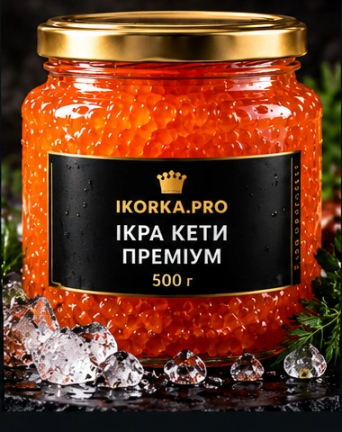 Ікра кети Преміум — 500 г