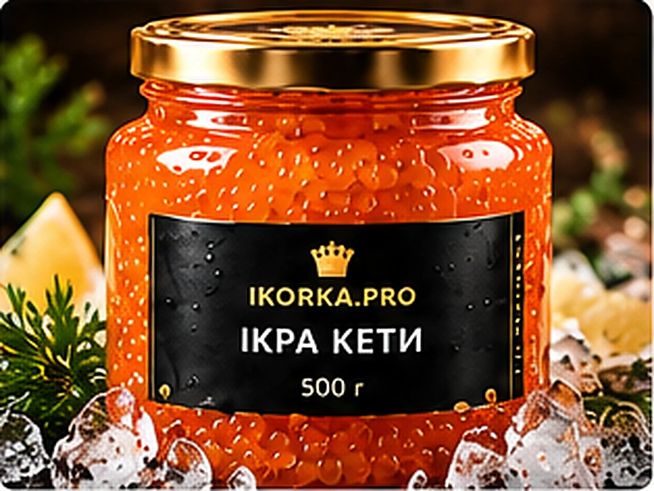 Ікра кети — 500 г